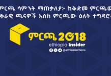 የምርጫ ሳምንት ማጠቃለያ፦ ከቅድመ ምርጫው መዋቅራዊ ጫናዎች እስከ ምርጫው ዕለት ተግዳሮቶች